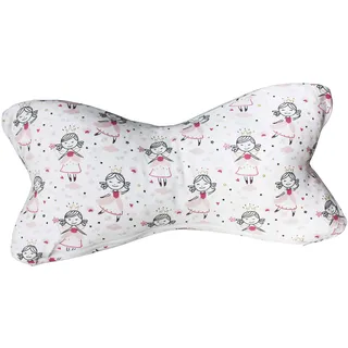 Biona Keltenknochen/Lesekissen/Leseknochen groß 45x25 cm + Ökotex (Jersey Prinzessin, mit Inlett)