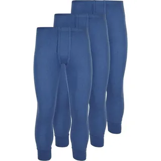 normani Thermounterhose 3 Stück Herren Thermo-Unterhose Thermounterwäsche Skihose Unterziehhose blau 10/XXL