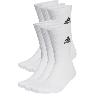 adidas Cushioned Sportswear Crew Socken 6er Pack White / Black 31-33