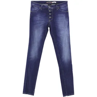 Please, P 90C_EN3E25-P90C, Damen Jeans Hose Strechtdenim 1670-blu Denim M - M