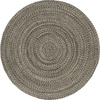 Pergamon, Teppich, Naturfaser Teppich Handgefertigt Jute Kaya Rund (120 x 120 cm)