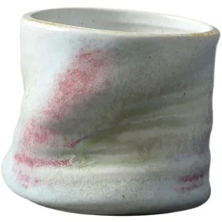 Folpus Kaffeetasse aus, Teetasse, handgefertigt, Vintage, 200 ml, Teetasse im japanischen Stil für Tee, Espresso, Cappuccino, Saft, Kaffeebar, Weiß