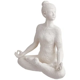 Butlers Deko-Figur, Weiß, Stein, 18x24x15 cm, Dekoration, Skulpturen & Dekoobjekte, Skulpturen
