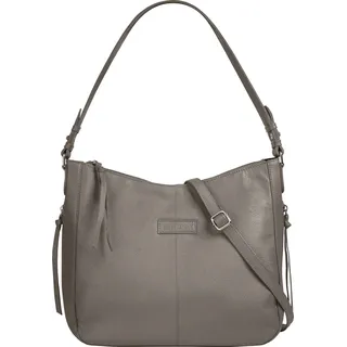 Bruno Banani Shopper Leder Grau