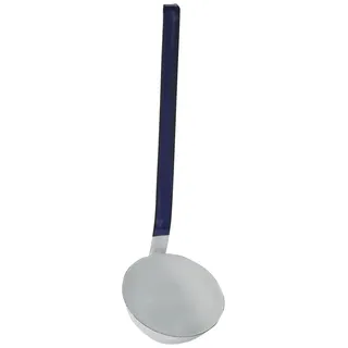 Krüger Schöpflöffel Husum 36 cm | Für Suppen, Eintöpfe & Soßen | PFAS-frei | Schnitt- & kratzfeste Emaille | Geschmacksneutral | Leicht zu reinigen | Mit Aufhängehaken | Für Küche & Camping