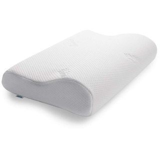 TEMPUR Original Schlafkissen Memory Foam, ergonomisches Nackenstützkissen für Seiten- und Rückenschläfer, Liegefühl fest, M (50 x 31 x 10/7 cm)