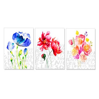LUMA Poster-Set Blumenfreude