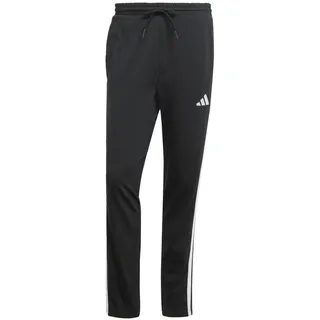adidas Essentials 3 Stripes Jogginghose Schwarz/Weiß M