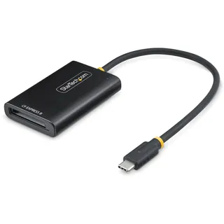 Startech USB-C CFexpress Type B Card Reader, CF Express 2.0 Adapter - Kartenleser StarTech 1B-USB-C-CFE-Adapter USB 3.2 Gen 2 Speicherkartenlesegerät, Schwarz,