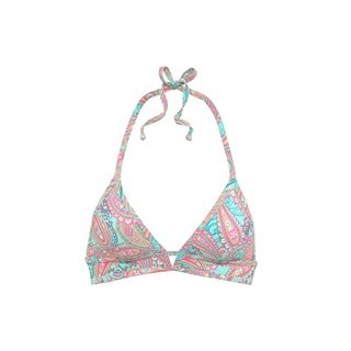VENICE BEACH Triangel-Bikini-Top Damen mint-bedruckt Gr.36 Cup A/B