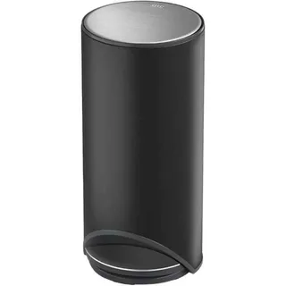 Joseph Joseph Arc Pedal Bin of 30L mit Innenfach Bags - Modernes Design in Schwarz Charcoal, ideal für kleine Räume - Schwarz