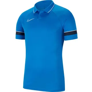 Nike Dri-FIT Academy Fußball Poloshirt royal blue/white/obsidian/white S