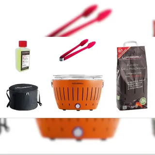 Lotusgrill Classic Starter-Set mandarinenorange