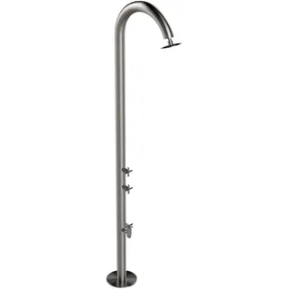 Ideal Eichenwald Modell 35 Dusche Edelstahl