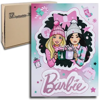 Adventskalender BARBIE Schoko Kalender Scholaden Weihnachtskalender