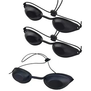 Solarium Brille,3 Stück UV Schutzbrille Verwendet UV-Schutz Sonnenbank Beauty Patienten Sonnenbrille Zuverlässigen Solarium Schutzbrille für Schönheitsklinik.