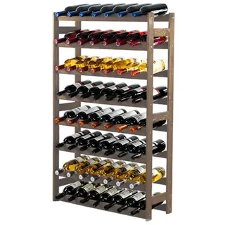 Proregal Weinregal 118 x 72 x 25 cm Braun