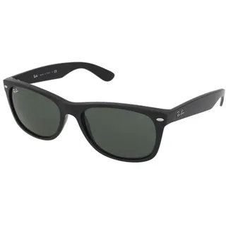 Ray-Ban NEW WAYFARER CLASSIC, Erwachsener, Uni, Quadratisch, Schwarz, Nicht-polarisierte Linse, Nylon - Schwarz