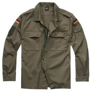 Brandit Textil Bw Field Langarmhemd Olive 5XL