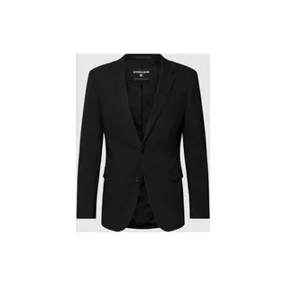 Regular Fit 2-Knopf-Sakko mit Woll-Anteil, Black, 46