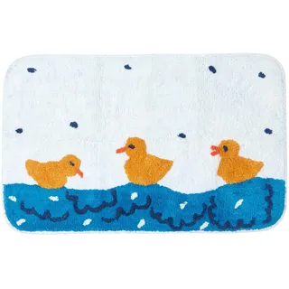 Homescapes Badematte Ententeich Mehrfarbig 75 x 45 cm