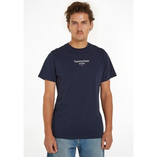 Tommy Jeans Plus T-Shirt TJM SLIM TJ 85 ENTRY TEE EXT Große Größen blau