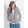 Strickjacke mit Grafikmuster Bunt 54