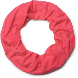 styleBREAKER Loop Unifarbener Jersey Loop Schal, (1-St) rosa