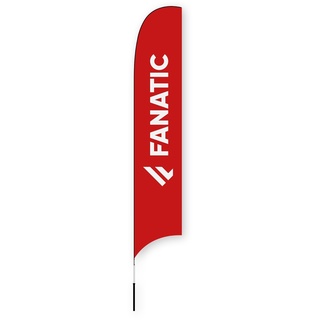 Fanatic Beachflag incl.Pole&Foot 421x80 Fahne neues design