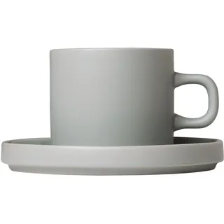 BLOMUS Pilar Kaffeetasse 0,2 l Grau 2 St.