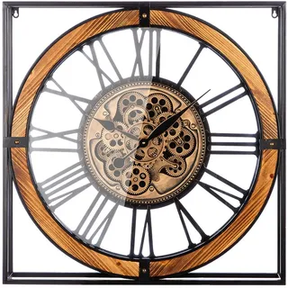 Casablanca by Gilde Revolus 72,0 cm 72 Wanduhr braun/schwarz