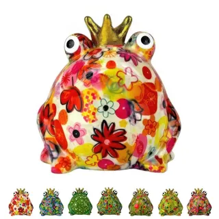 netproshop Spardose Frosch Freddy Größe N aus Keramik Pomme Pidou, Auswahl:Magnolia