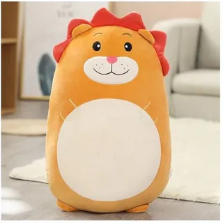 ®risingff Plüschtier, 60 Cm, Weiches Kissen In Form Eines Niedlichen Löwen