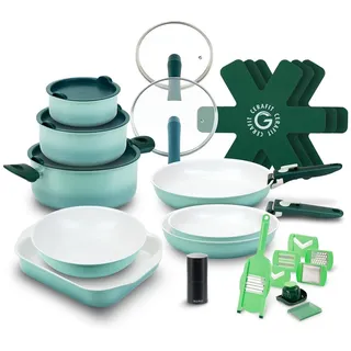 Genius Cerafit Revolution Vario Pfannen-Set 27-tlg. 16 cm
