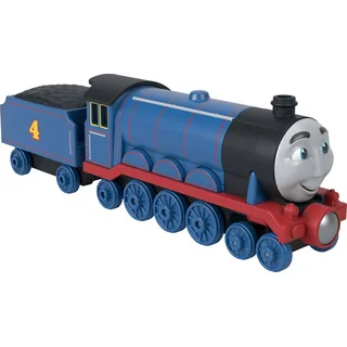 Thomas & Friends Fisher-Price Deluxe Gordon Spielzeuglokomotive | Metall-Figur aus der Serie, Eisenbahnspiel für Vorschulkinder, mit Magnetverbindern, JLB64