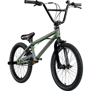 BULLSEYE Project 301 BMX 20 Zoll Bike Fahrrad 2 Pegs 360° Rotor Freestyle - Grün
