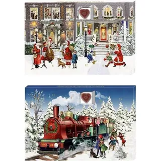COPPENRATH 95666 24 Süße Herzmomente im Advent Schoko-Adventskalender (Behr), sortiert
