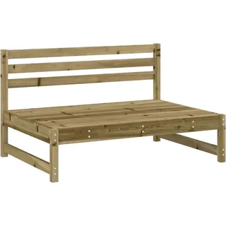 vidaXL Garten Ecksofa, Modular Gartenmöbel, Sofa Lounge Sessel für Garten Terrasse Balkon, Gartensofa Gartensessel, Imprägniertes Kiefernholz