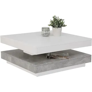 Hela Andy weiß/beton 67 x 67 x 35 cm