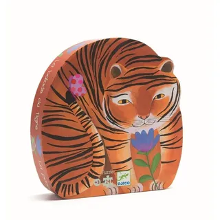 Djeco DJ07201 Formen Puzzle: The tiger's walk - 24Stk.