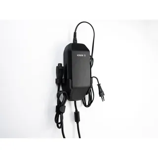 GZ Design E Bike Ladegerätehalter - passend für Bosch Smart- Standard- Compact Charger/Ladegeräte – Wandhalterung für Garage, Werkstatt & Wohnmobil