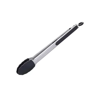 hensslers Grillzange Edelstahl/Silikon 26,5 cm Schwarz