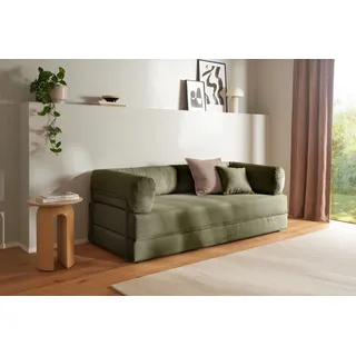 homsy by ana johnson Schlafsofa Folda Dauerschläfer 2-Sitzer Grün