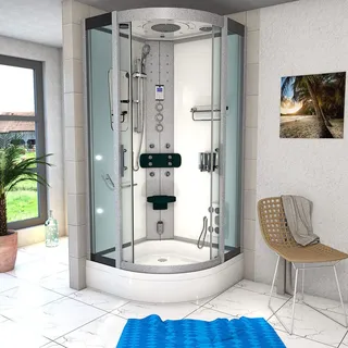 SeniorBad Komplettdusche  90 x 90 cm D46-50T1
