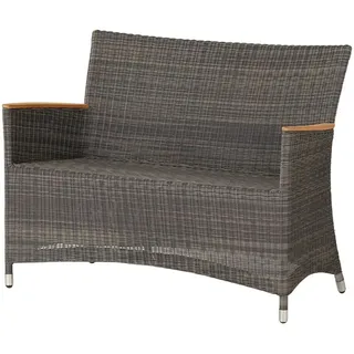 Zebra Sofa  2-Sitzer  Status , grau , Maße (cm): B: 120 H: 86 T: 61.0
