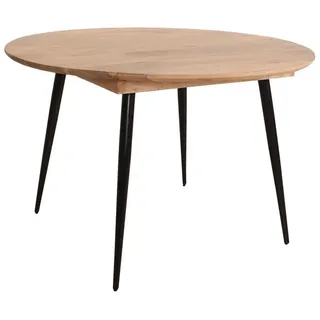 Esstisch Ø 120cm Mangoholz Küchentisch Speisetisch Holztisch Tisch rund