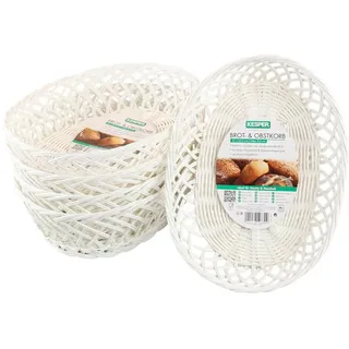 KESPER Brotkorb Kunststoff Weiß
