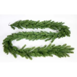 Künstliche Tannengirlande 270cm -200 Tips- LS Kunsttanne Tanne Girlande Spritzguss 100% PE