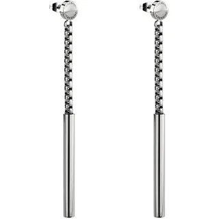 LIEBESKIND BERLIN Damen Schmuck - Verstellbare Y-Halskette und Ohrringe aus Edelstahl in verschiedenen Farben – Zeitlos, Alltagstauglich & Elegant