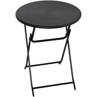 Outsunny Klapptisch Ø60 cm Dunkelgrau